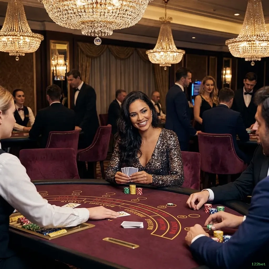 Imagem promocional da 122bet mostrando a plataforma e suas vantagens